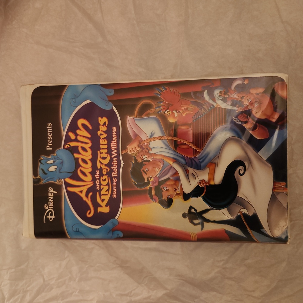 Aladdin Trilogy  Black Diamond Original  VHS animated cartoon